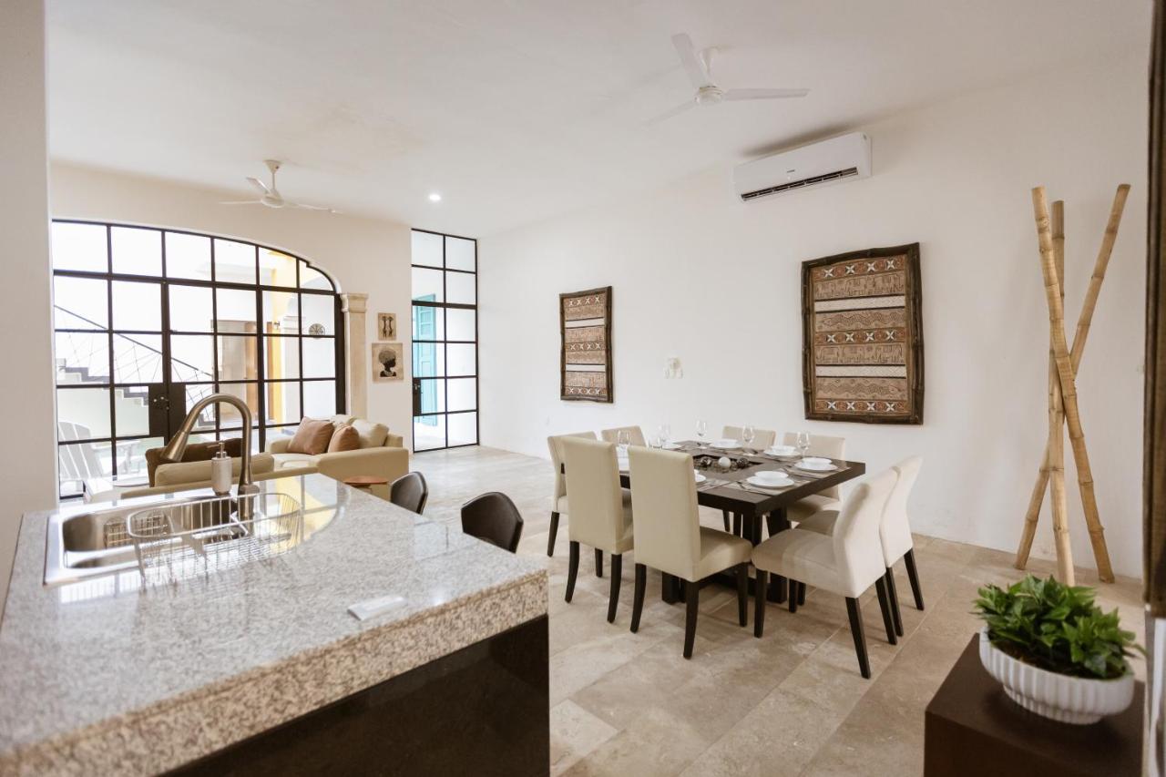Casa Ubicada En El Corazon De Merida, Ac Y Piscina! Kültér fotó
