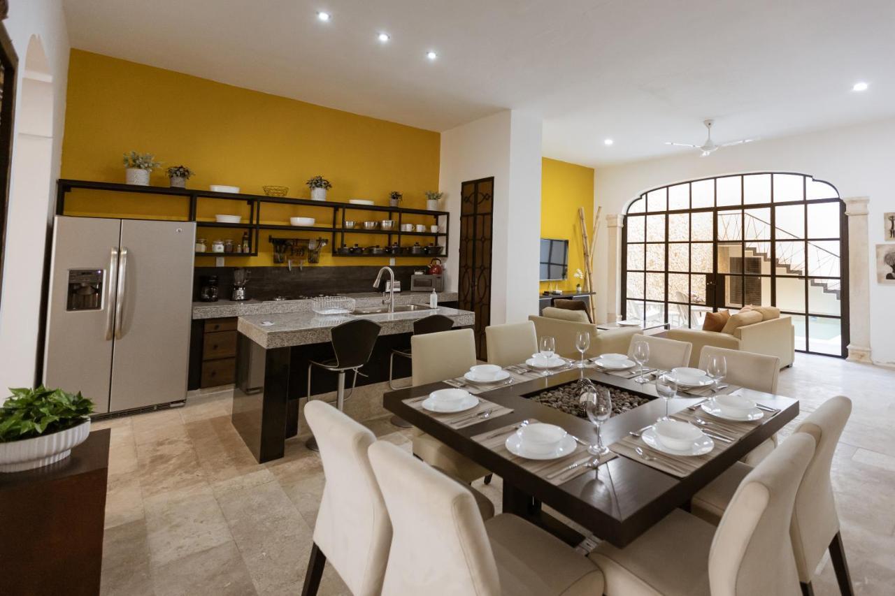 Casa Ubicada En El Corazon De Merida, Ac Y Piscina! Kültér fotó